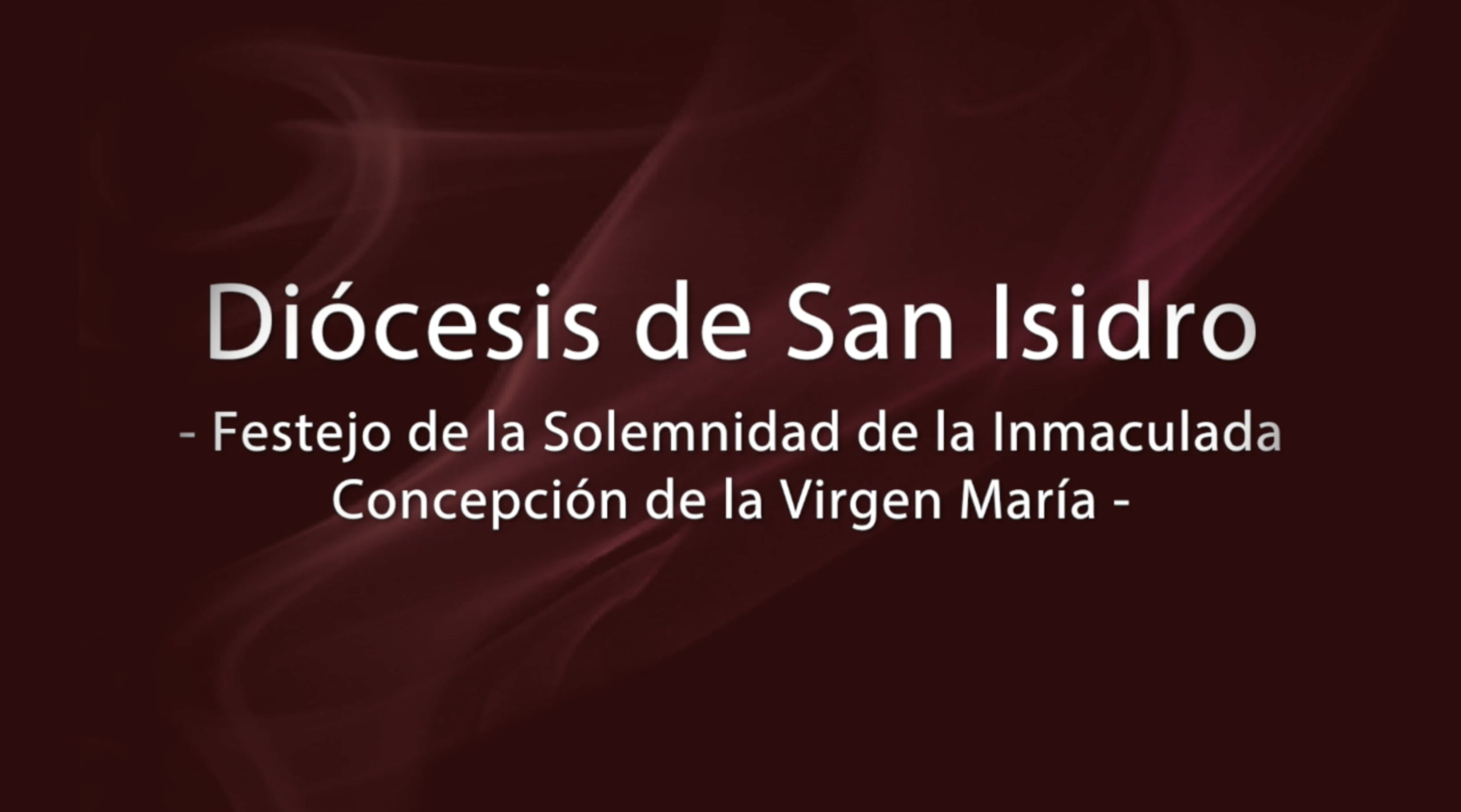 Mensaje Del Obispo Oscar Para La Celebración De La Solemnidad De La Mensaje Del Obispo Oscar Para La Celebración De La Solemnidad De La